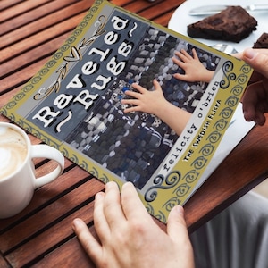 Hard Copy, “Raveled Rugs”, tutorial, Rag Rug, Loom, Weaving, Retro, Loopers, Loops, Loom, Fiber Arts, upcycle, Repurpose, a REAL book