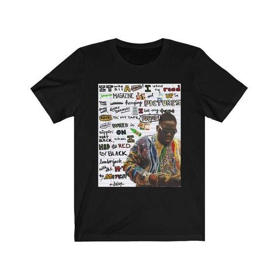 biggie lyrics shirt