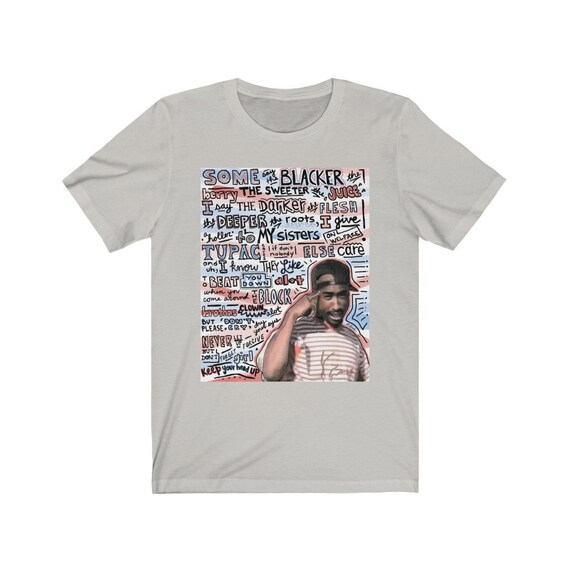 Camisetas Tupac 2pac Cartoon Para Pareja Camisas Manga Corta Camisetas Tupac 2pac Cartoon Para Pareja Camisas Manga Corta