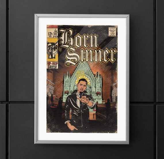 j cole born sinner album art j cole born sinner album art