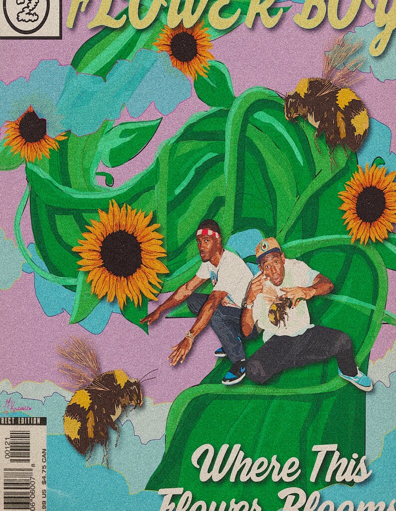 Tyler the Creator Flower Boy 2 Where This Flower Blooms Etsy
