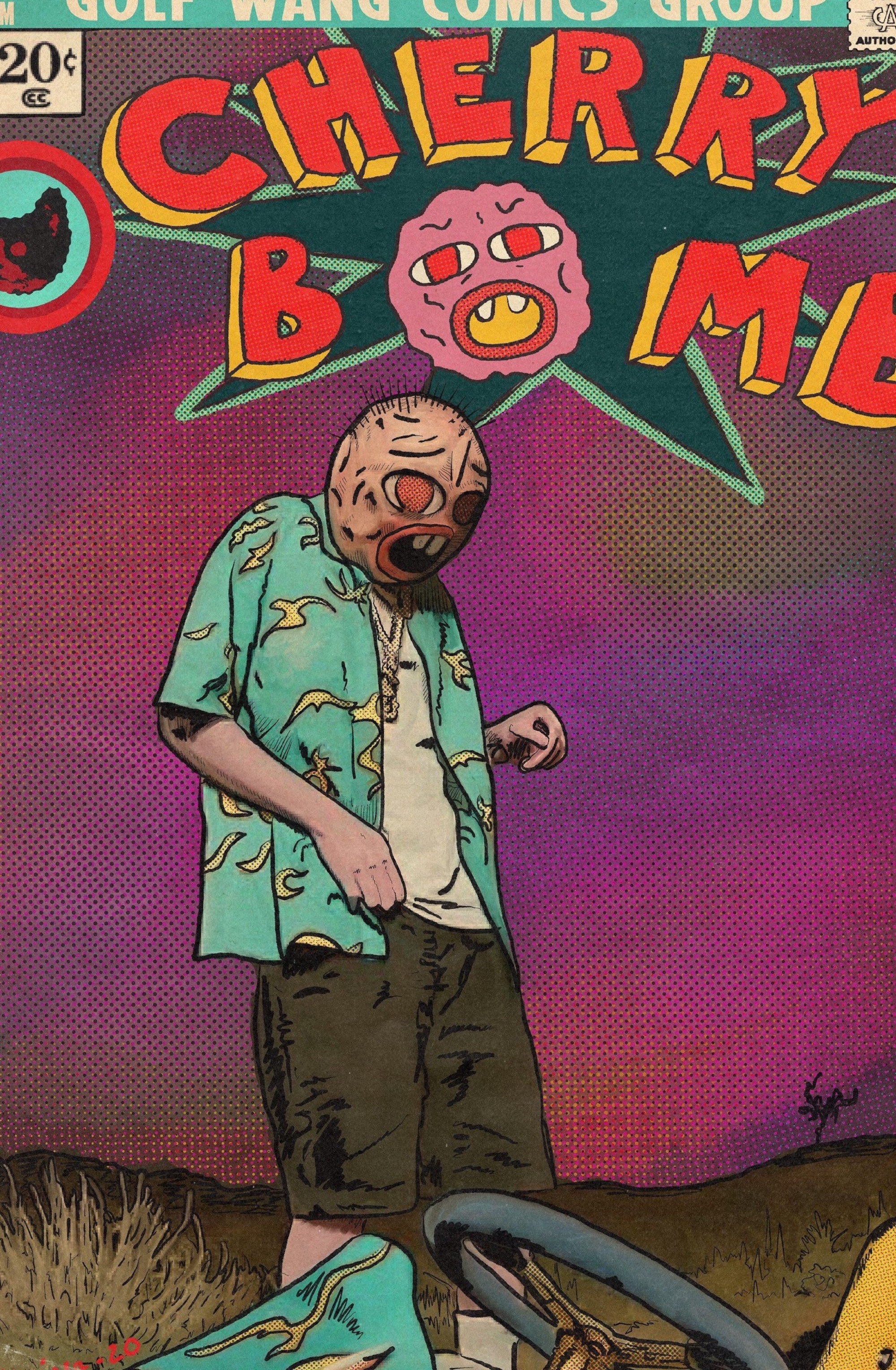 Tyler The Creator Cherry Bomb Poster