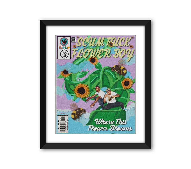 Tyler the Creator Flower Boy 2 Where This Flower Blooms Etsy