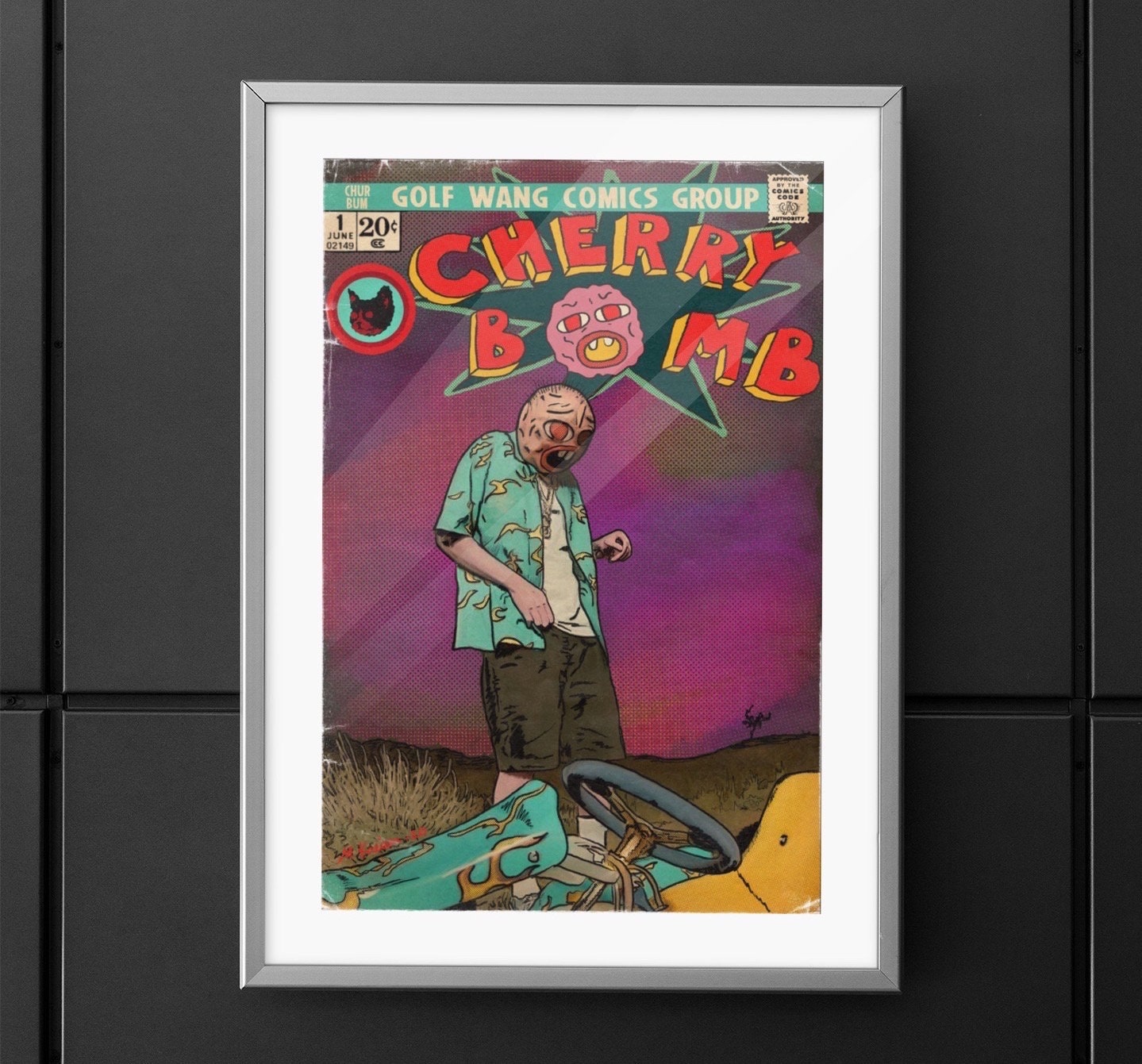 Cherry Bomb Tyler the Creator - Etsy