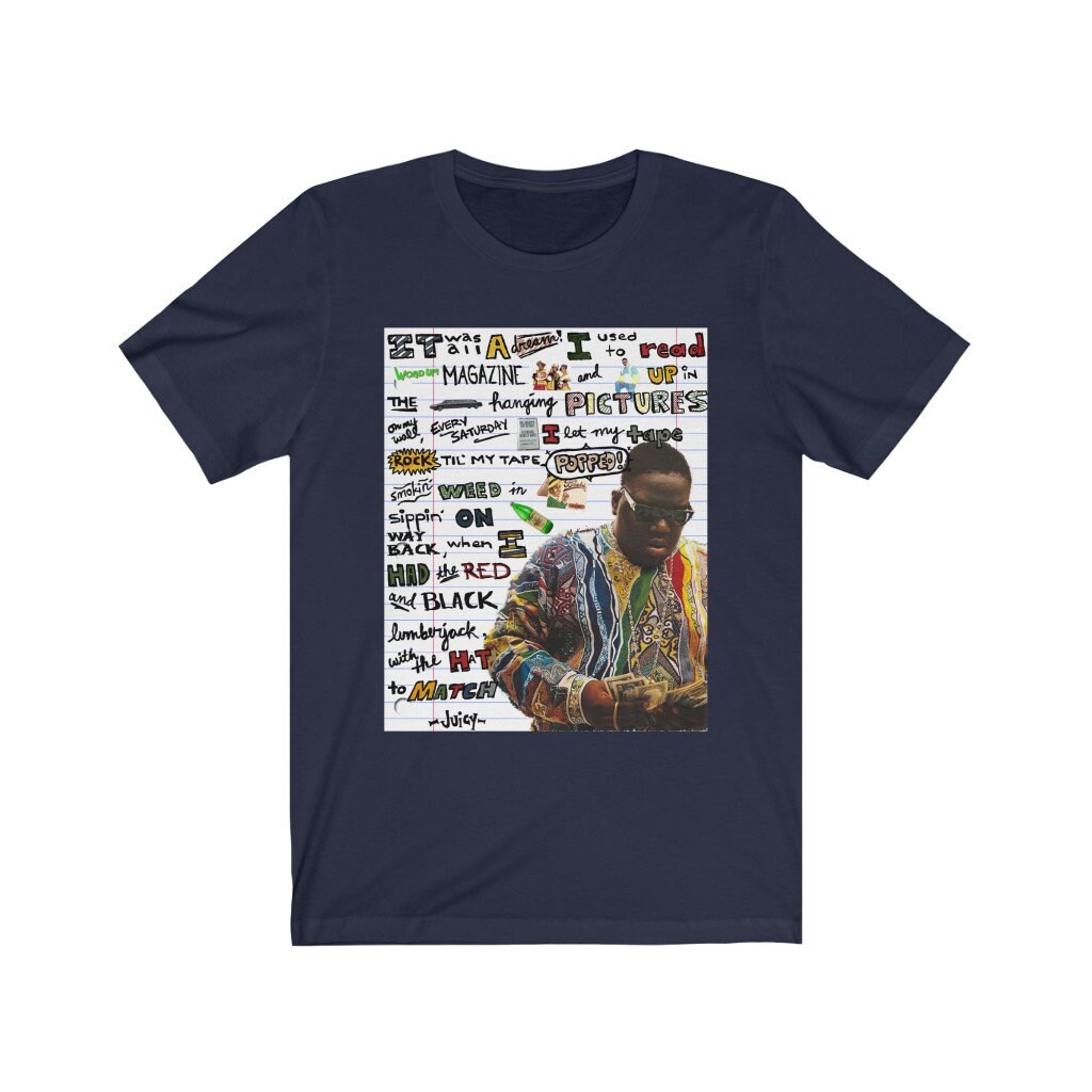 biggie lyrics t shirt