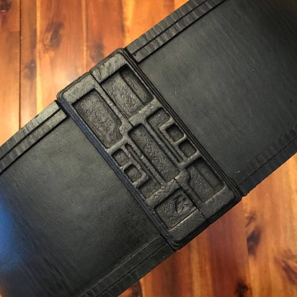 TFA Kylo Ren Inspired Belt, Buckle & Lightsaber Clip (Build a belt!) - Film Accurate 4.5"