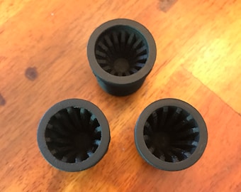 Kylo Ren Inspired Light Saber Blade Plugs - Black Series Hilt