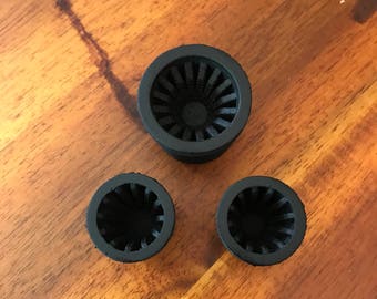 Kylo Ren Inspired Light Saber Blade Plugs - Disney Store Hilt