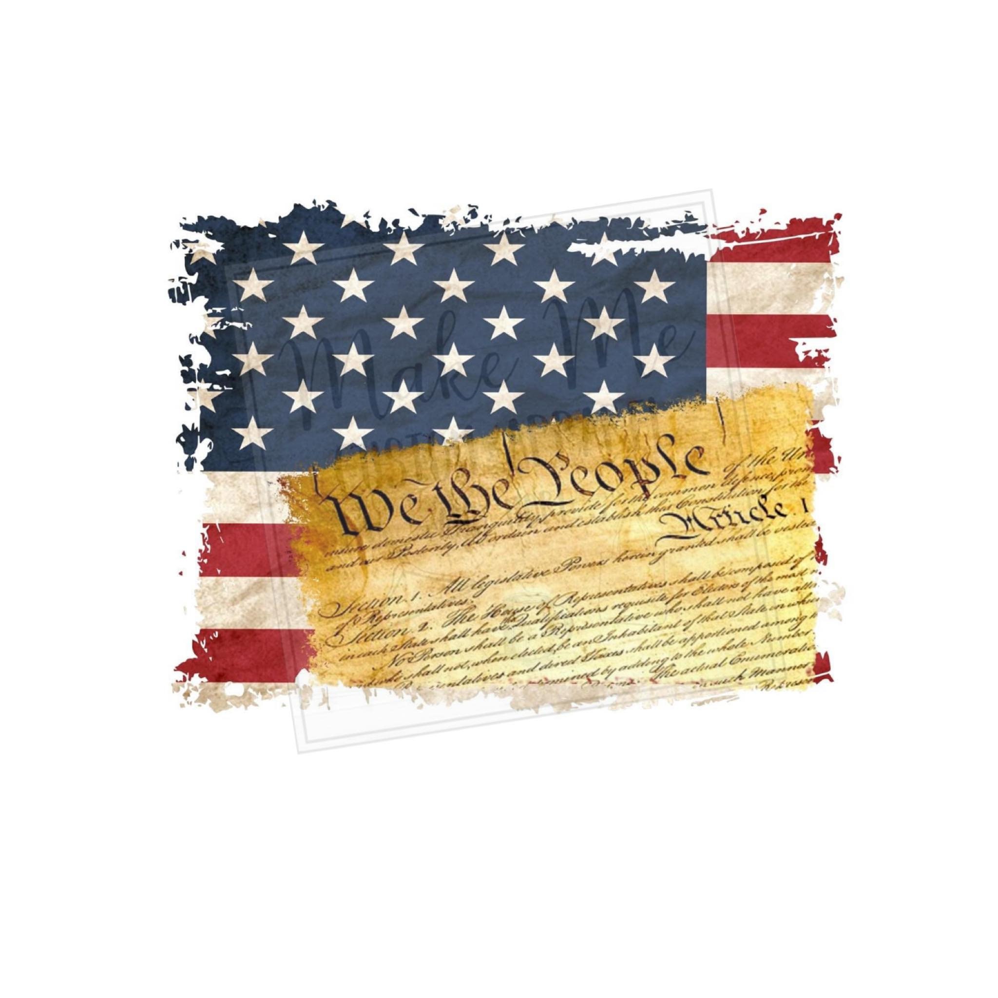 We The People Constitution Sublimation Print Ready to | Etsy