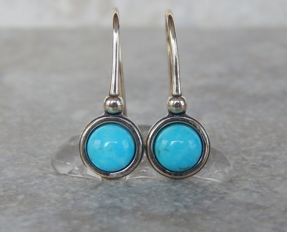 turquoise birthstone earrings