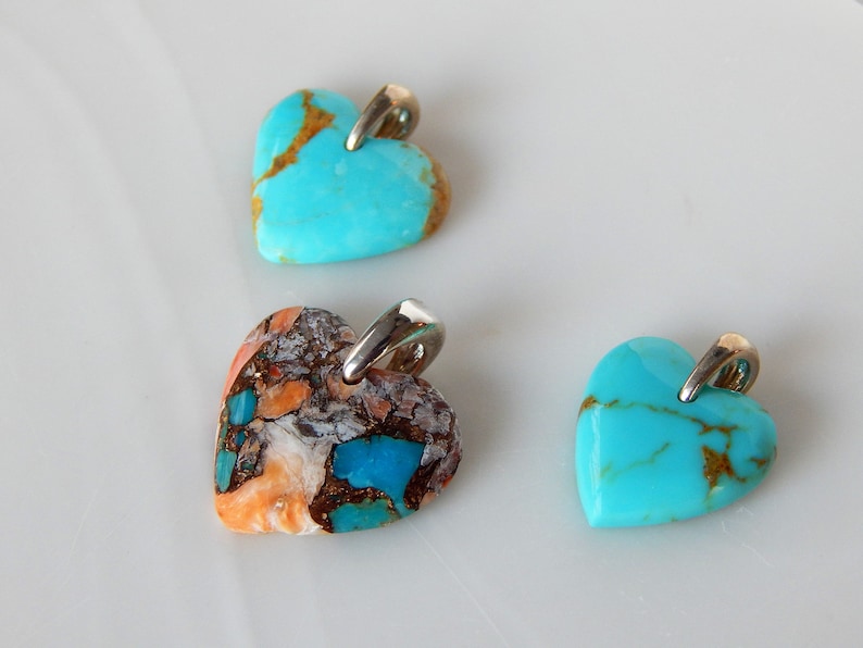 Turquoise Necklace ~ Spiny Oyster Copper Turquoise Necklace ~ Turquoise Birthstone ~ Turquoise Gemstone ~ December Birthstone Jewelry