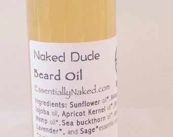 Naked Dude Beard Oil