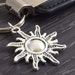 Sun Keychain, Sun Starburst Flower Keychain, Sun Jewelry, Customized ...