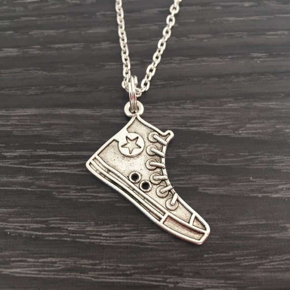 converse shoe necklace
