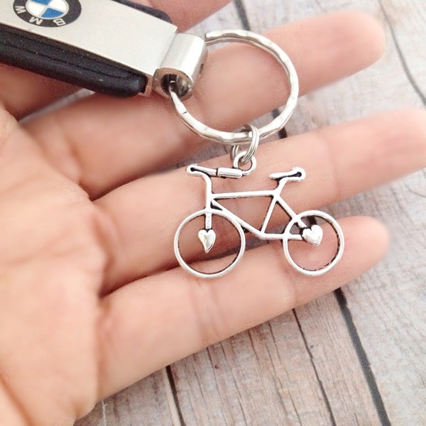 Bicycle Keychain Etsy