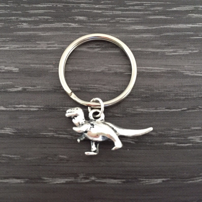 3d dinosaur world keychain