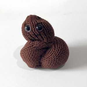 Funny POOP POO Stuffie - Cute Amigurumi - Novelty Home Decor Gifts