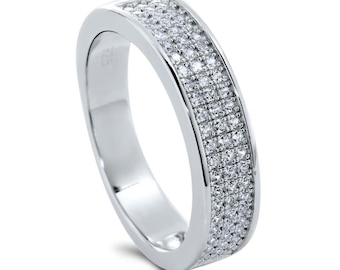 Cz Pave Ring - Etsy
