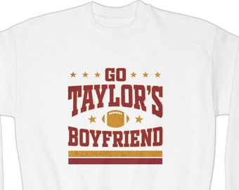 Go Taylor's Boyfriend Youth Crewneck Sweatshirt