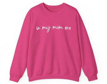 The Mom Era Hood, Women's Funny Concert Sweatshirt, Funny Mom Hoodie, Mom's Birthday Sweatshirt, New Mom & Pregnancy Outfit, Gift for Wife