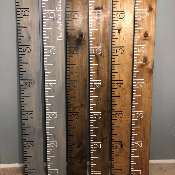 Wooden Growth Chart Ruler, Custom Growth Chart, growth ruler, kids decor, custom gifts