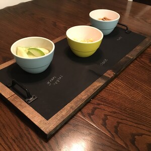 Chalkboard serving tray image 2