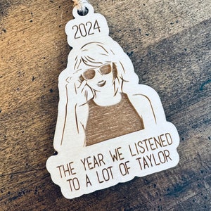 Eras Tour Ornament / Taylor Ornament / Taylor 2024 Ornament / Era's Tour | Merry Christmas / Year of Taylor Ornament / Music Enthusiast