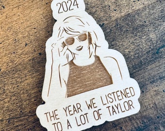 Eras Tour Ornament / Taylor Ornament / Taylor 2024 Ornament / Era's Tour | Merry Christmas / Year of Taylor Ornament / Music Enthusiast