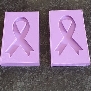 Charity Ribbon Silicone Mould