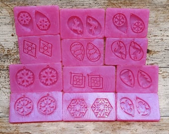 Christmas Earring Pendent Silicone Mould