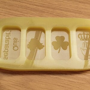 Northern Ireland Country Wax Melts Silicone Mould. Fit Home Bargains Box!