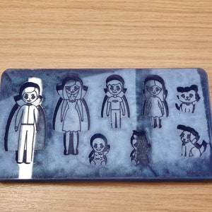 Vampire Horror Halloween Family Silicone Mould