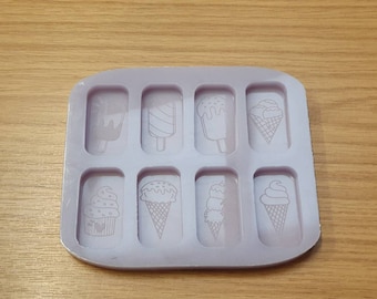 Ice Cream Wax Melts Silicone Mould. Fit Home Bargains Box!