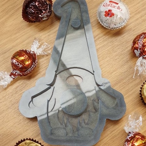 Hanging Gonk Ferrero/Lindt Holder Silicone Mould