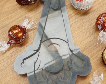 Hanging Gonk Ferrero/Lindt Holder Silicone Mould