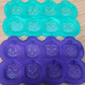 Pumpkin Shaped Wax Melt Silicone Mould