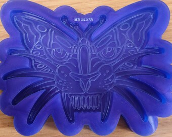 Tiger Butterfly Plaque / Sign / Coaster Silicone Mould