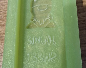 Home Sweet Gnome Wax Bar Silicone Mould