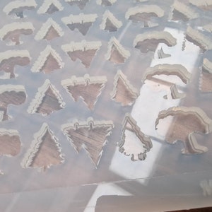 Tree Scoop, Scoopies, Scoopy, Tiny Melts, Gummies Silicone Mould