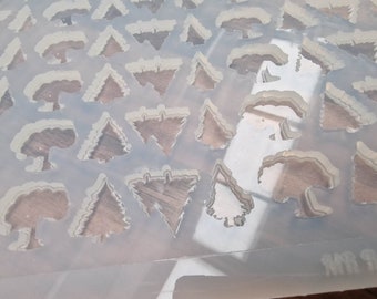 Tree Scoop, Scoopies, Scoopy, Tiny Melts, Gummies Silicone Mould