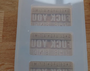 Once Upon a Time HB Style Wax Melt Silicone Mould