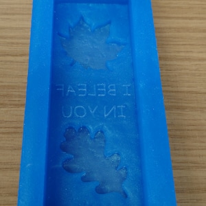 I Beleaf In You Wax Snap Bar Silicone Mould