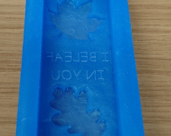I Beleaf In You Wax Snap Bar Silicone Mould