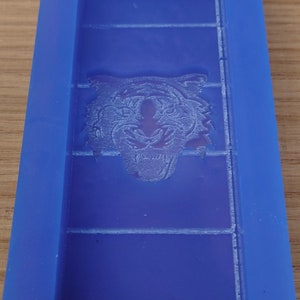 Tiger Wax Snap Bar Silicone Mould