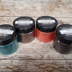 MR Mica Autumn/Fall Mica Pack - Hickory, Pumpkin King, British Racing Green, Autumn Breeze