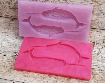 Narwhal Mandala Silicone Mould