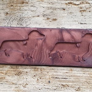 Dachshund Twin Silicone Mould