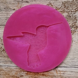 Moule en silicone de Mandala de colibri