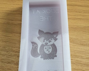 Look At The Fox I Give Fox Bar Wax Silicone Mould