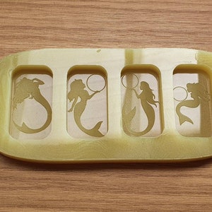 Mermaid Wax Melts Silicone Mould. Fit Home Bargains Box!